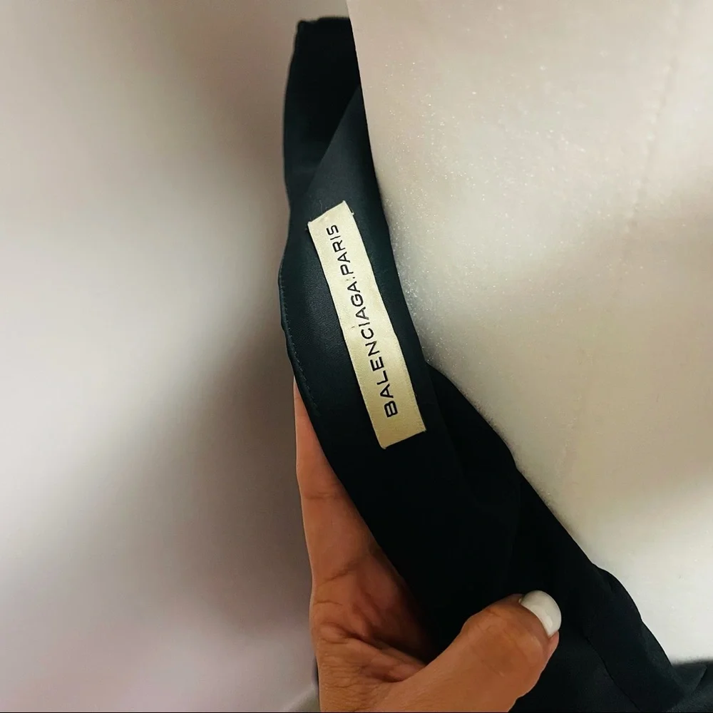 Balenciaga Paris black mini skirt, woman’s clothes
